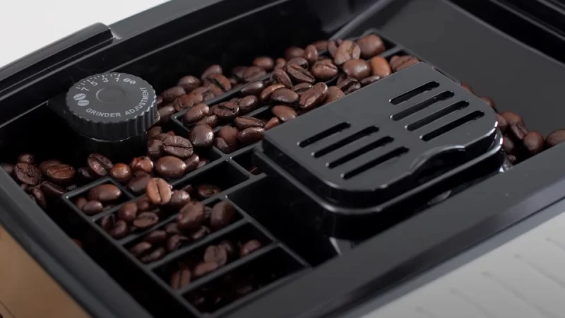 the dinamica plus features 13 grind settings