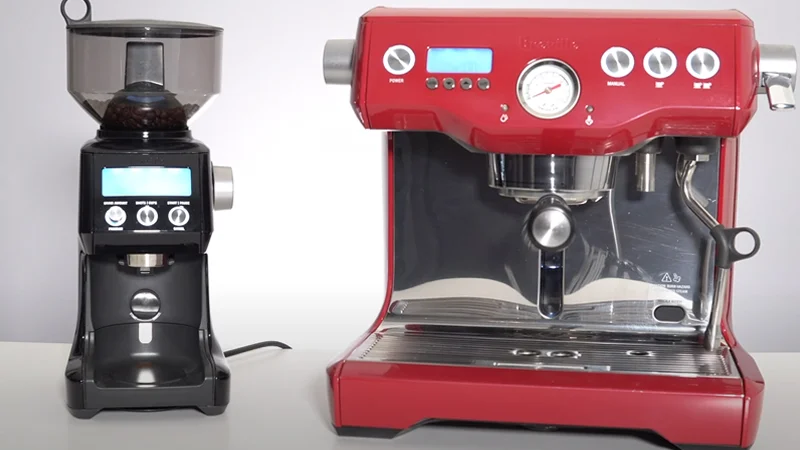 the dual boiler and smart grinder pro