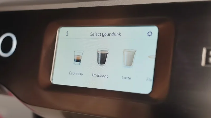 the oracle touch's touch screen