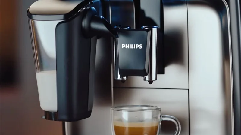 the philips 5400's lattego milk system